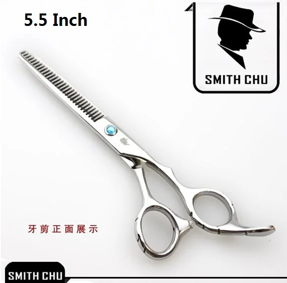LZS0008 55 no bag 6," Парикмахерские ножницы SMITH CHU ножницы для стрижки волос филировочные ножницы Япония 440c Профессиональные парикмахерские наборы Tesoura LZS0003 - Цвет: LZS0008 55 no bag
