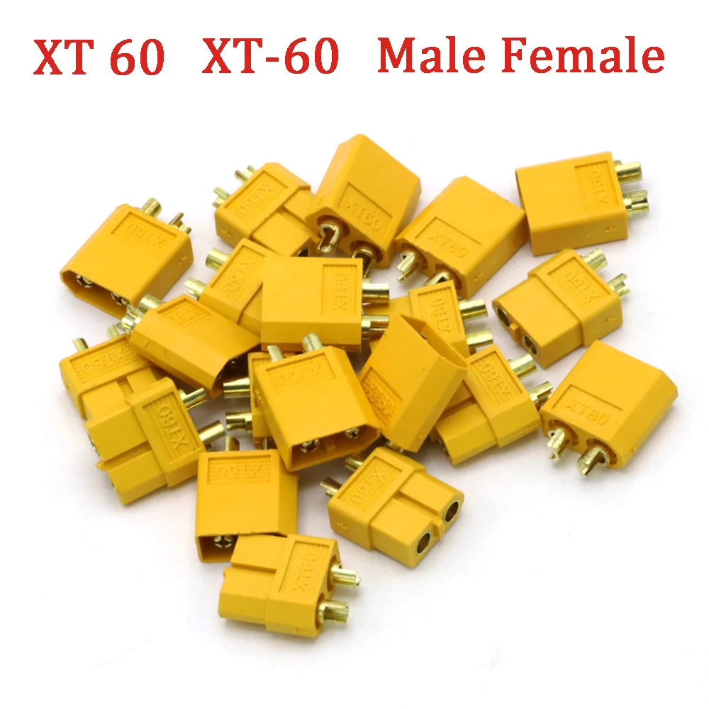 10 шт./20 шт. XT60 XT-60 штекерные гнездовые разъемы для RC Lipo батареи (5 пар/10 пар) оптовая
