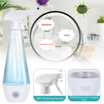 

Portable USB 84 Disinfection Water Electrolytic Disinfection Making Machine Hypochlorous Acid Disinfection Water Maker Sprayer