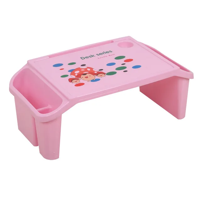 US $20.45 Early Education Table Baby Study Table Plastic Toy Desk Multi-Functional Writing Desk Children Bed