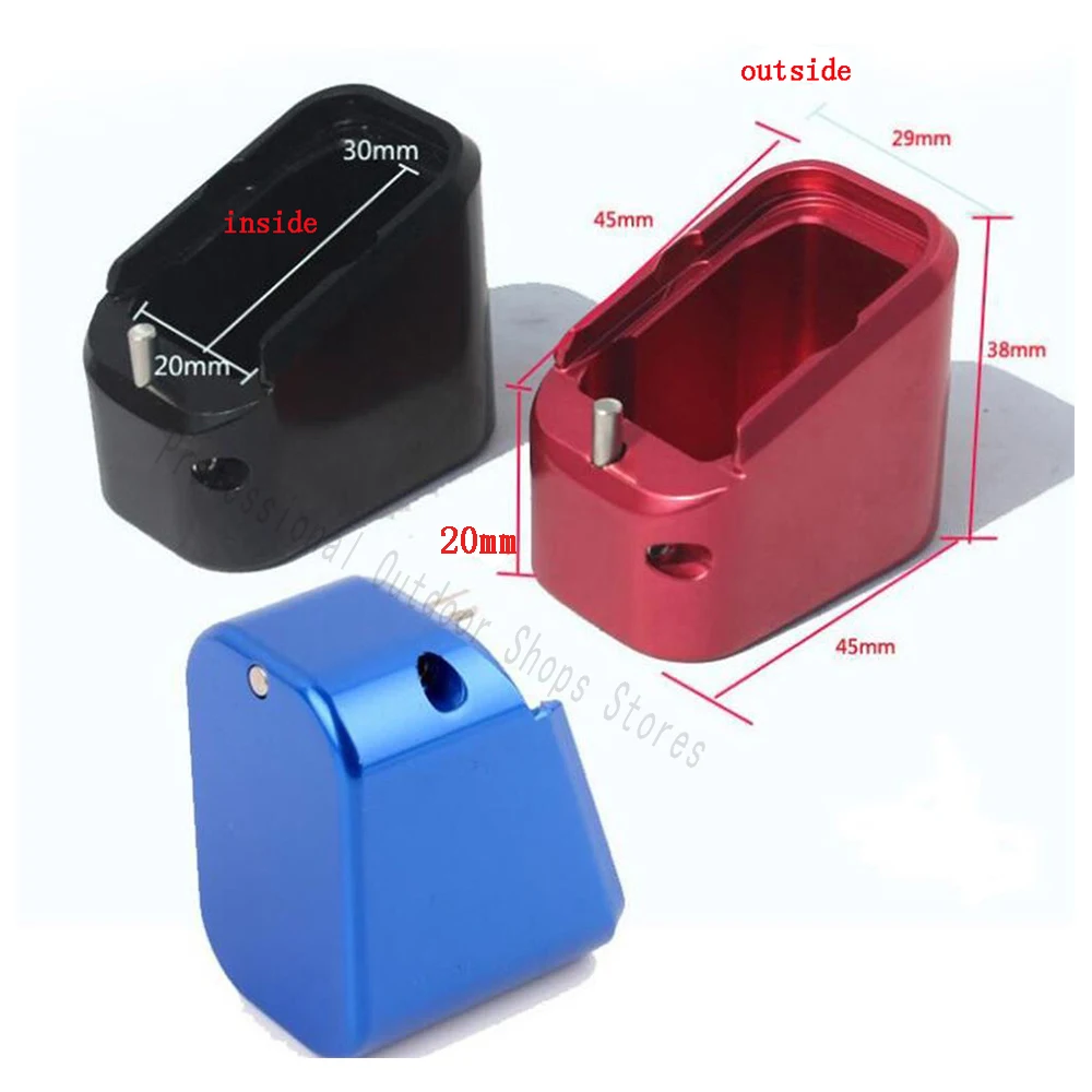TOtrait Tactical Glock Base Pad Kit подходит для IPSC, USPUA, IDPA Magazine расширение для GLOCK 17 22 34 35