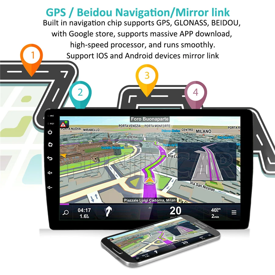 10," 2Din Android 9,1 Автомагнитола gps Navi мультимедийный автомобильный без dvd-плеера для 2008 2009 2010 2011 2012 2013 Honda accord