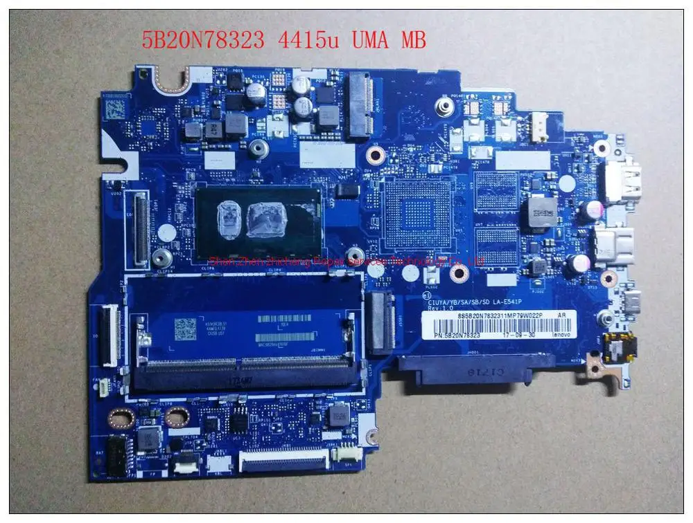 Для lenovo ideapad 320S-14IKB материнская плата LA-E541P 5B20N78323 4415u DDR4 интегрированная графическая материнская плата - Цвет: 4415u UMA MB