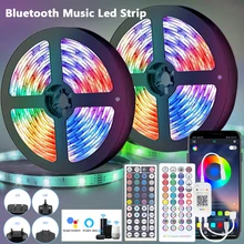 

LED Strip 5M-30M 5050 2835 RGB Bluetooth Wifi Infrared Remote Control Flexible Light Diode Tape 12V TV Backlight Home Decoration