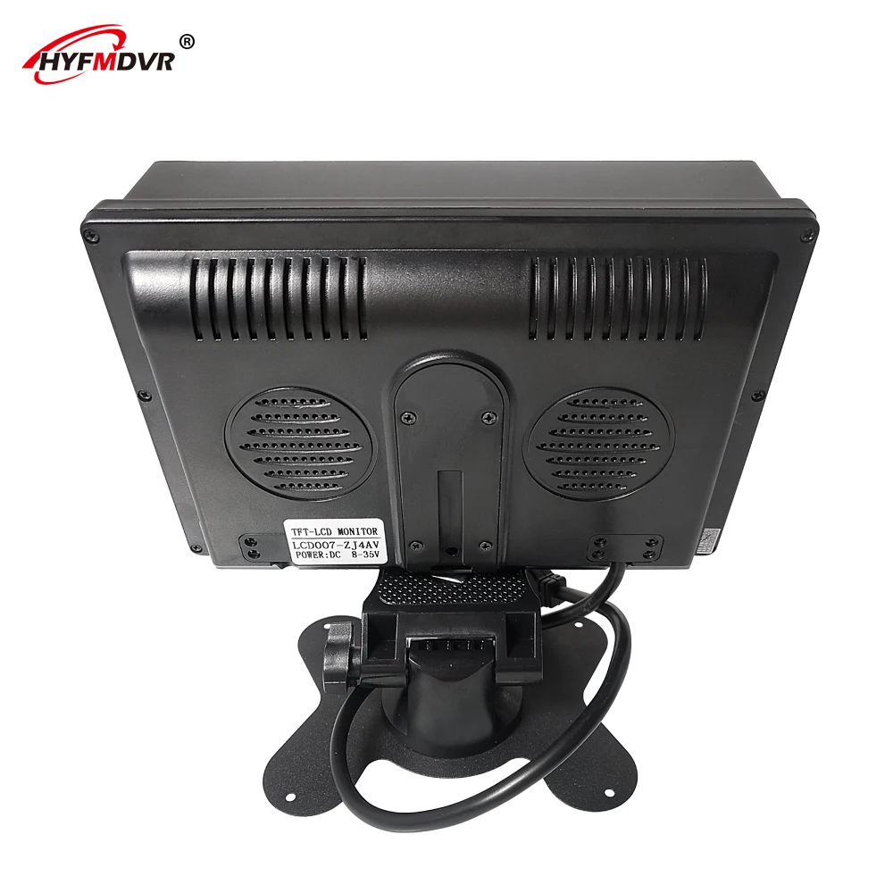 HYFMDVR 7 дюймов ЖК-монитор для gps навигации и заднего вида дисплей школьный автобус/пожарная машина