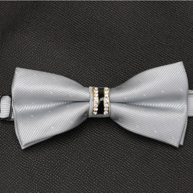 Мужские Роскошные галстуки-бабочки для жениха, мужские полосатые клетчатые Галстуки Gravata, модные свадебные галстуки-бабочки, мужские аксессуары, Подарочный галстук - Цвет: LD-Z-03