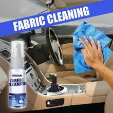 

Car Interior Cleaning Agent Ceiling Cleaner Leather Water-free Roof Auto Woven Cleaning Dash Fabric Agent Flannel Tool Clea R9A6