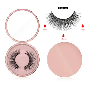 

5 Magnet Eyelashes Natural Full Coverage Glue-free 3D Resuable Magnetic False Lashes Eyelashes Extension Strentgh Magnet-EY01