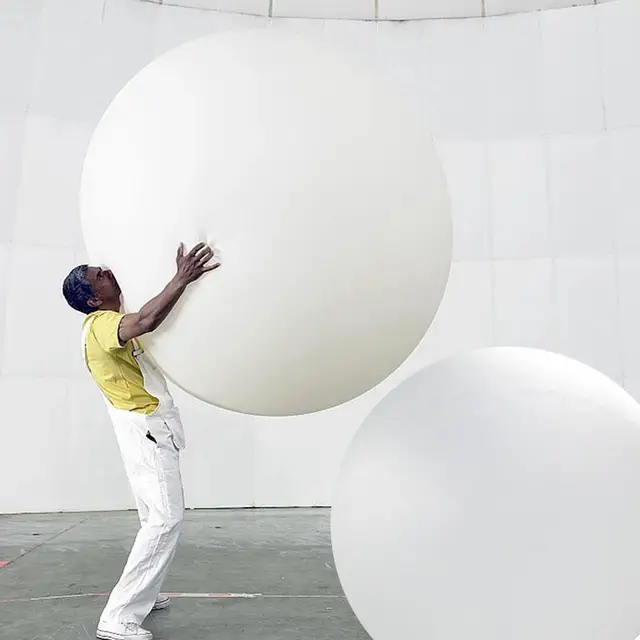 72 Inches Giant Latex Balloon White Transparent Color Black Color Birthday Party Wedding Decoration Helium Balloon 1