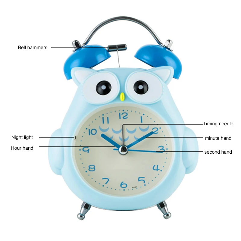 Generic Kids Alarm Clock Owl Loud Bell Analog Alarm Alarm Clock Jumia Nigeria