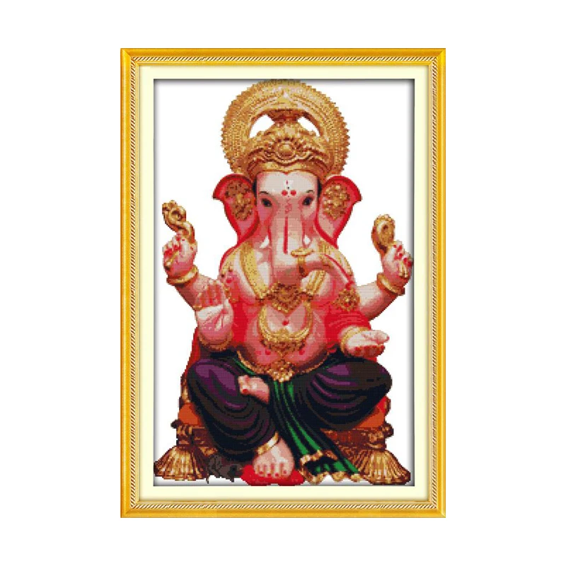 Вышивка крестиком из Таиланда Ganesha рукоделие для рукоделия пэтчворк DMC Набор