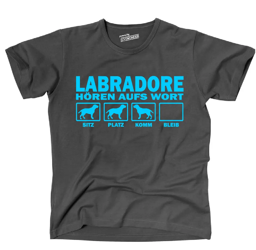 Футболка с рисунком собаки Лабрадор ретривер labbyshirt hear the word siviwonder show original