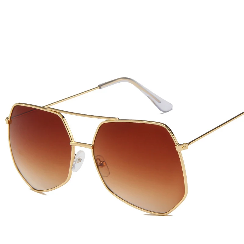 Модные Классические поляризационные солнцезащитные очки женские брендовые дизайнерские солнцезащитные очки мужские очки UV400 Gafas - Цвет линз: tea