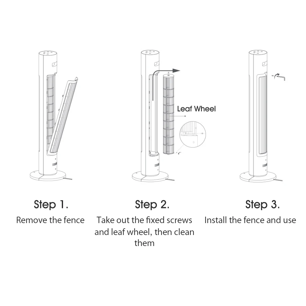 Xiaomi Mijia Bladeless Tower Fan Bpts01dm Dc Frequency Conversion Summer Cooling Air Conditioner Cooler App Control - Fans - AliExpress