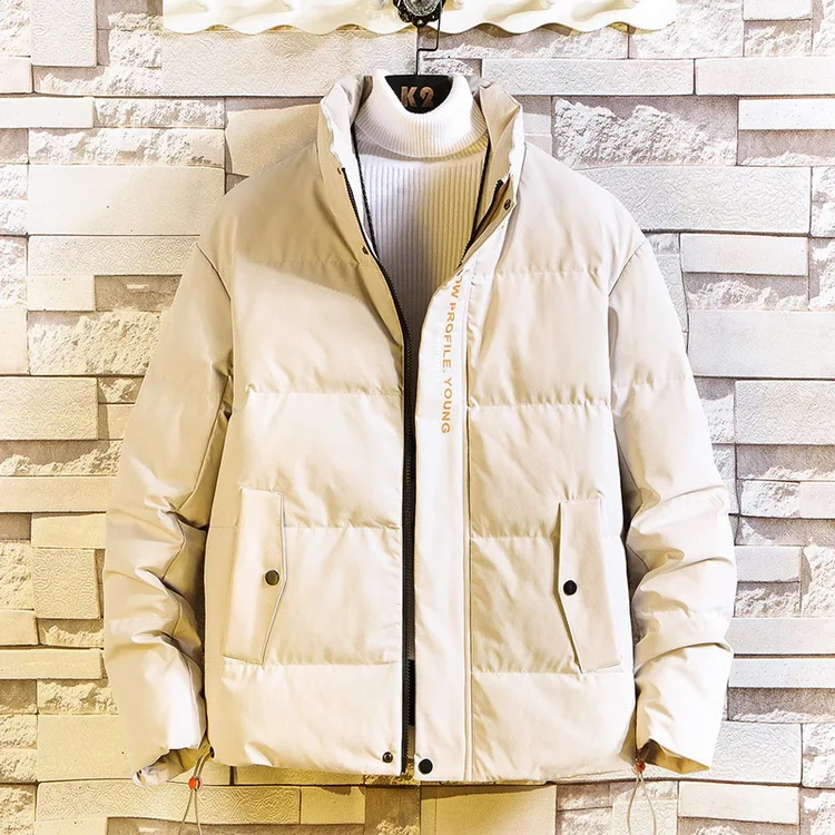 Зимняя Мужская Теплая стеганая Модная парка, Мужская Толстая куртка, повседневное пальто с капюшоном, Мужская утолщенная верхняя одежда размера плюс M-4XL, GA530