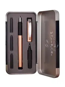 

Germany Schneider Fountain Pen 0.5mm Two-way Signing Pen Gel Pen Students Office Ink Pen BK600 Box Packaging Offices School