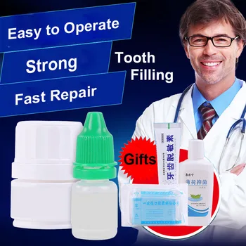 

Temporary Tooth Glue Filling Teeth Dental Kit Tool Material Medical Caries Decay Repair Cure Retainer Resin Replacement Filler