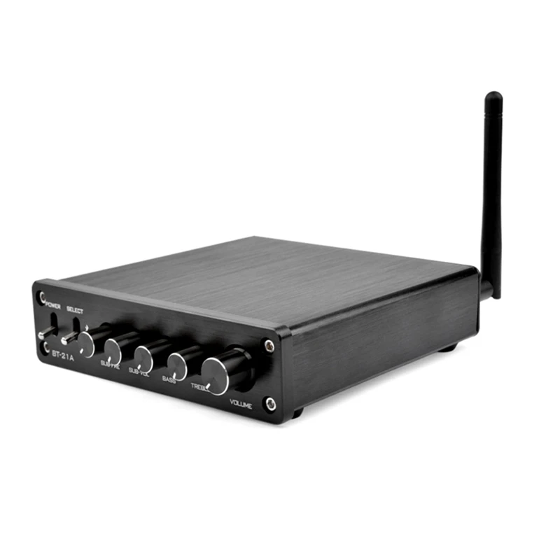FULL-Tpa3116 сабвуфер Bluetooth усилитель Hifi Tpa3116D2 2,1 канальный цифровой аудио усилители 50 Вт x 2+ 100 Вт Dc12-24V