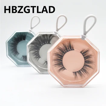 

HBZGTLAD Makeup 3D Mink Eyelash False Eyelash Box Extension Customized Full Mink Eyelash Bulk Packaging Box
