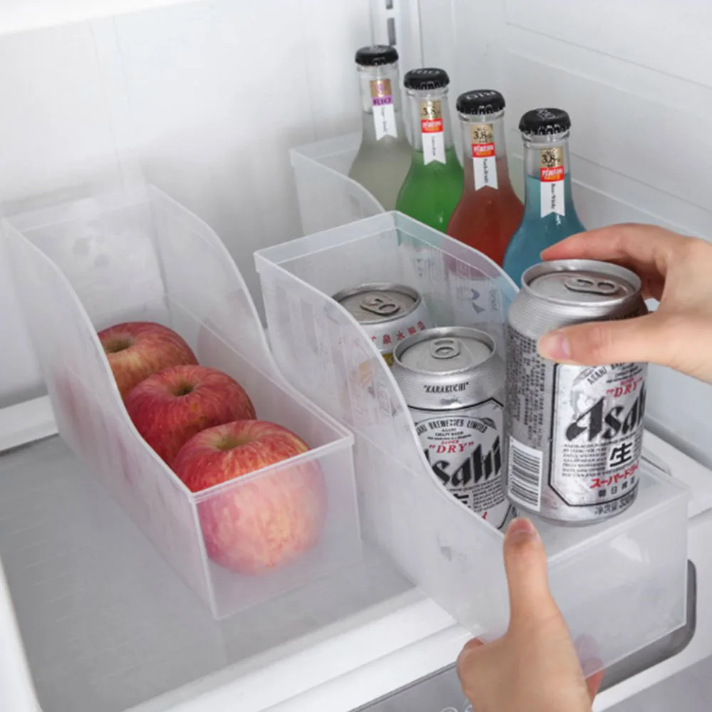 

Multifunctional Transparent Storage Box Desktop Storage Box Storage Refrigerator Bathroom Finishing Kitchen Storage Box