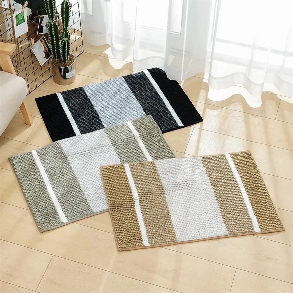 Коврик для ванной комнаты, впитывающий нескользящий коврик для ванной, ковер для спальни, коврик для ванной, мягкий плюшевый u-образный коврик для ванной