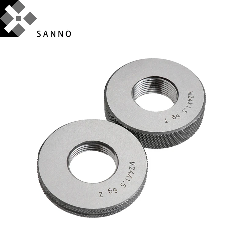 Thread ring gauge M14  M16  M20  M24 x2, x1.5, x1 high precision screw thread metric go & no go gauges (6)