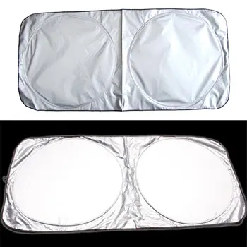 

For Car Sunshade Sun Shade Front Rear Window Windshield Visor Cover UV Protect Reflector Auto styling Interior Accessories