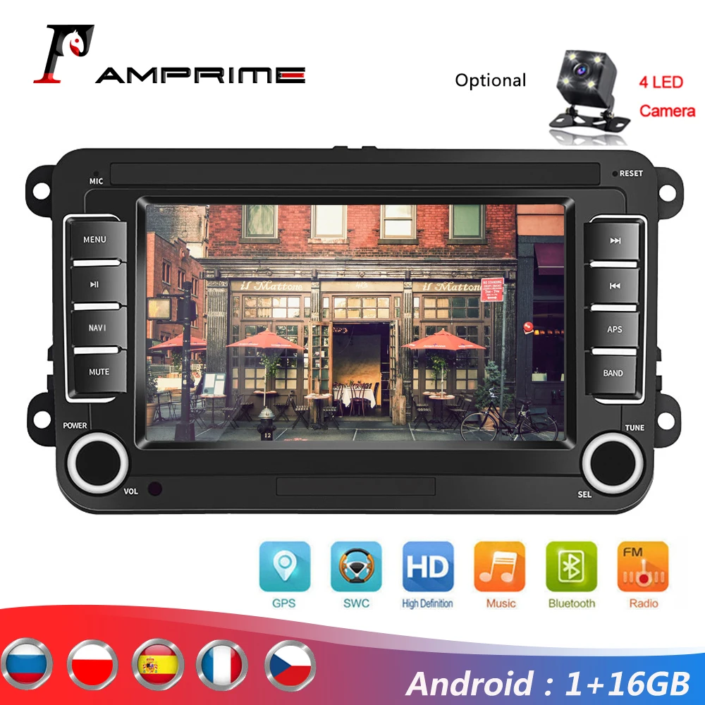AMPrime Android 7 ''2Din GPS автомобильный MP5 мультимедийный видео плеер автомобильное радио Авто Радио стерео аудио для VW/Skoda/Passat/Golf/Poloc AMPrime Android 7 ''2Din GPS автомобильный MP5 мультимедийный видео плеер автомобильное радио Авто Радио стерео аудио для VW/Skoda/Passat/Golf/Poloc