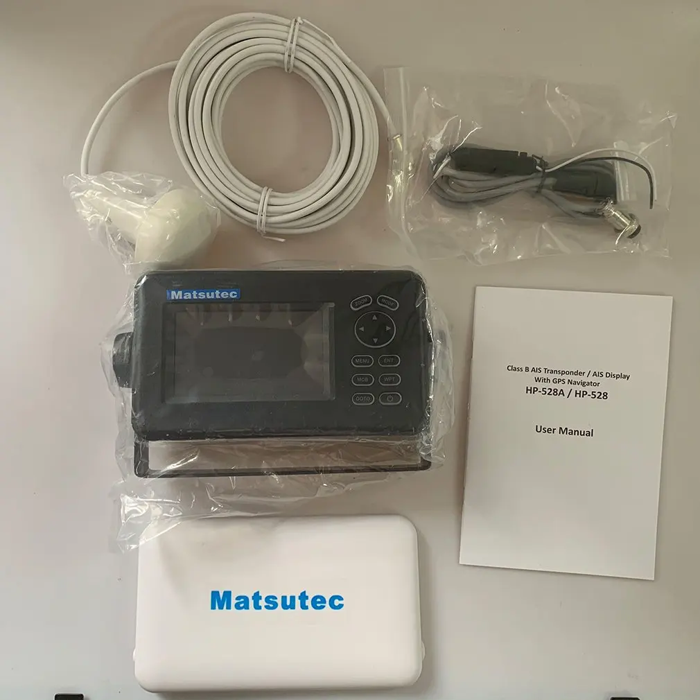 New 4.3in LCD Display Matsutec Marine GPS SBAS Navigator Locator W/ Ais Display Function Ship Boat Marine Electronics