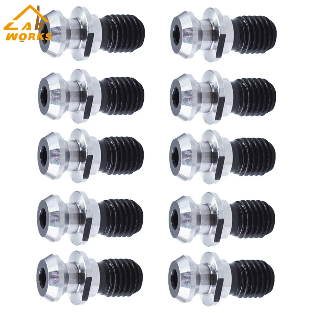CAT40 45&deg;0.740" Coolant Pull Stud Retention Knob for Mazak Fadal HURCO Okuma 10pcs coolant pull stud
