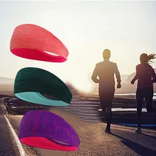 Эластичная повязка головная для йоги спортивный Напульсник для женщин/мужчин бег спортивная резинка для волос, тюрбан открытый спортивный напульсник спортивная повязка