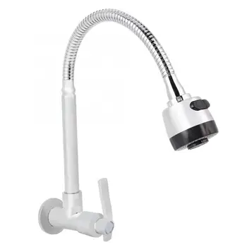 

G1/2inch Household Kitchen Single Cold Type Water 360 Degree Rotatable Wall Mount Faucet Faucet new