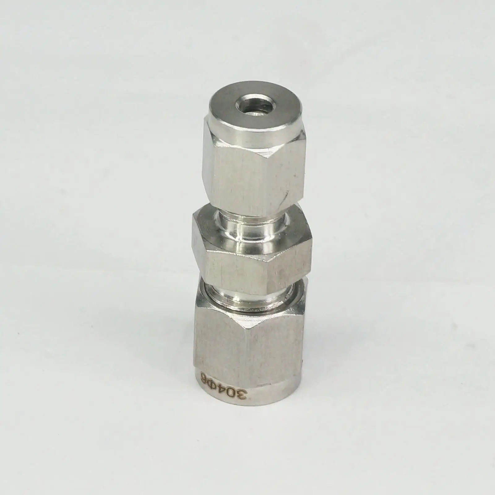 

Fit Tube O/D 4 мм до 6 мм редуктор 304 нержавеющая сталь рукав, металлический ободок пневматический соединитель Адаптер