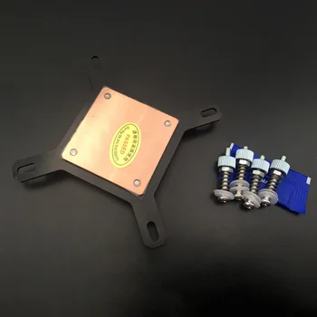 

Office Computer Water Cooling Block Easy Install PC Copper Base Heat Sink Durable Radiator Home CPU Waterblock For Intel