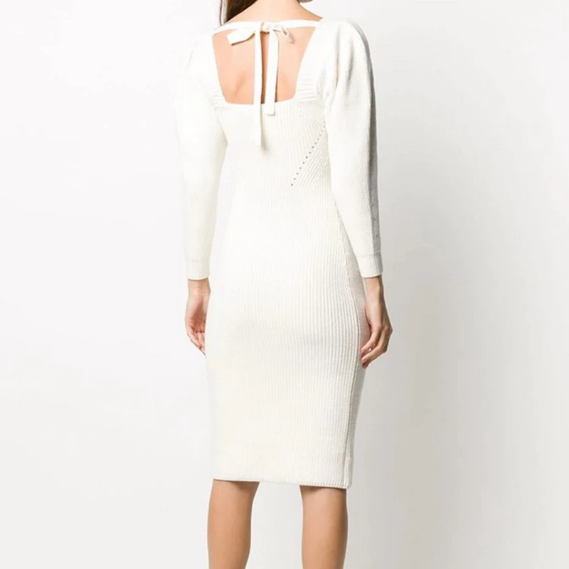2020 Autumn Winter Women Vintage Thick Knitted