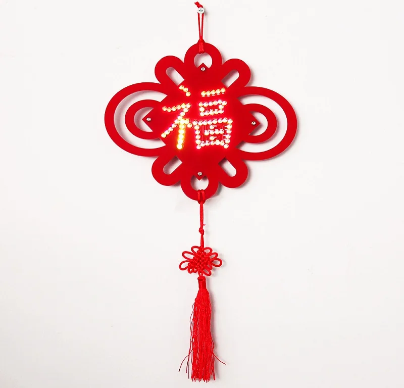 

Model Kit Chinese knot electronics diy kit electronic product making kit LED parts creative Chinese traditional gift
