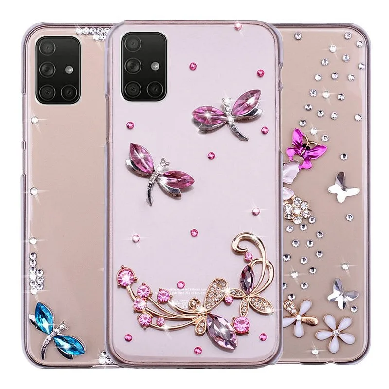 Bling силиконовый чехол для Samsung Galaxy S8 S9 S10 S20 ультра плюс Lite S10E 5G Примечание 20 10 Plus Note 4