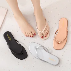 New Korean Shoes Womens Beach Flip Flops Comfortable Womens Sandals Non-slip Flat Slippers for Women Casual Shoes Open Toe Shoes