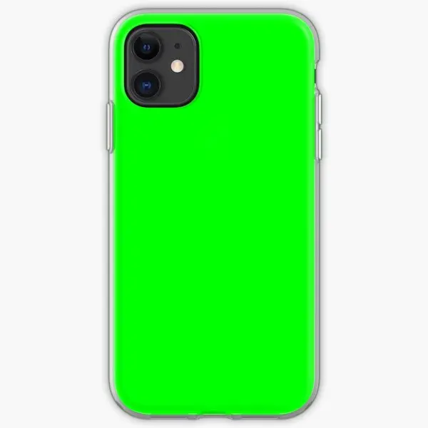 Neon Green And Yellow Transparent Case For Iphone X Xsmax Xr 11 Pro Max Case For Iphone 6 6s 5 5s 7plus 8plus Iphone 7 8 Case Half Wrapped Cases Aliexpress