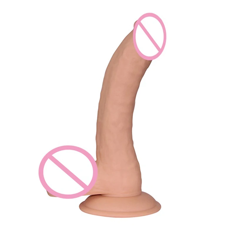 Реалистичный огромный фаллоимитатор MLSice с присоской супер мягкий большой