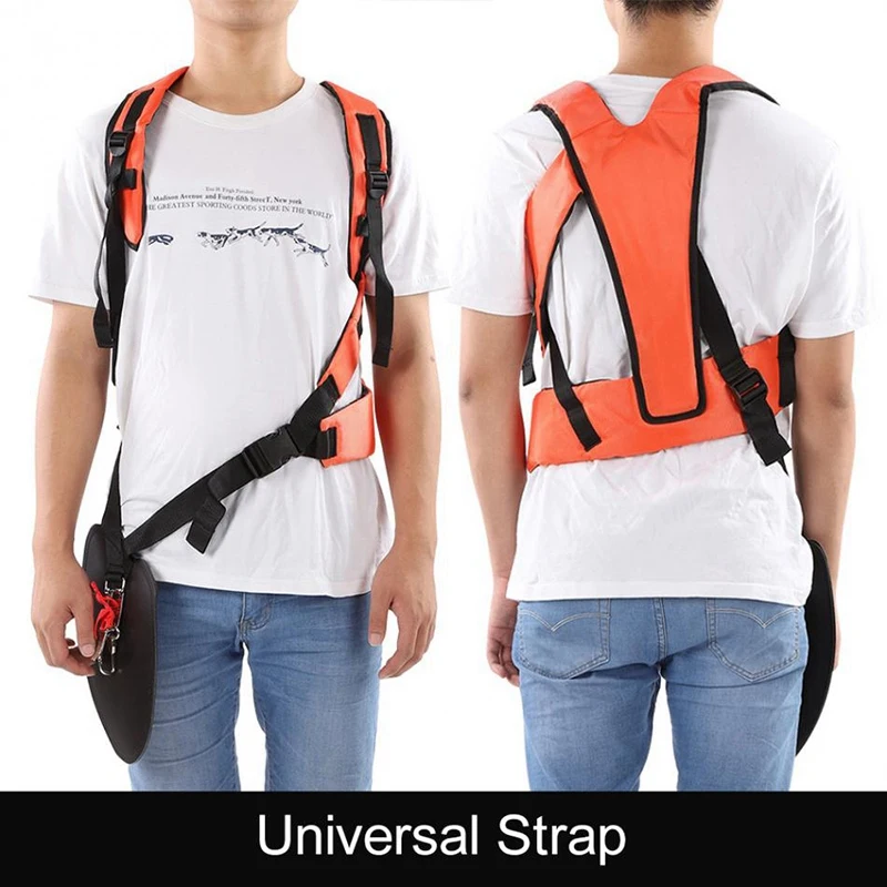 Universal Trimmer Double Shoulder Strap Mower Nylon Y-Shaped Belt for Brush Cutter Garden Tool