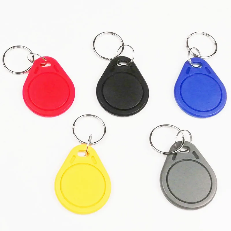 50 шт RFID s50 13 56 Mhz nfc тег маркер кольцо для ключей IC теги только чтение карты контроля