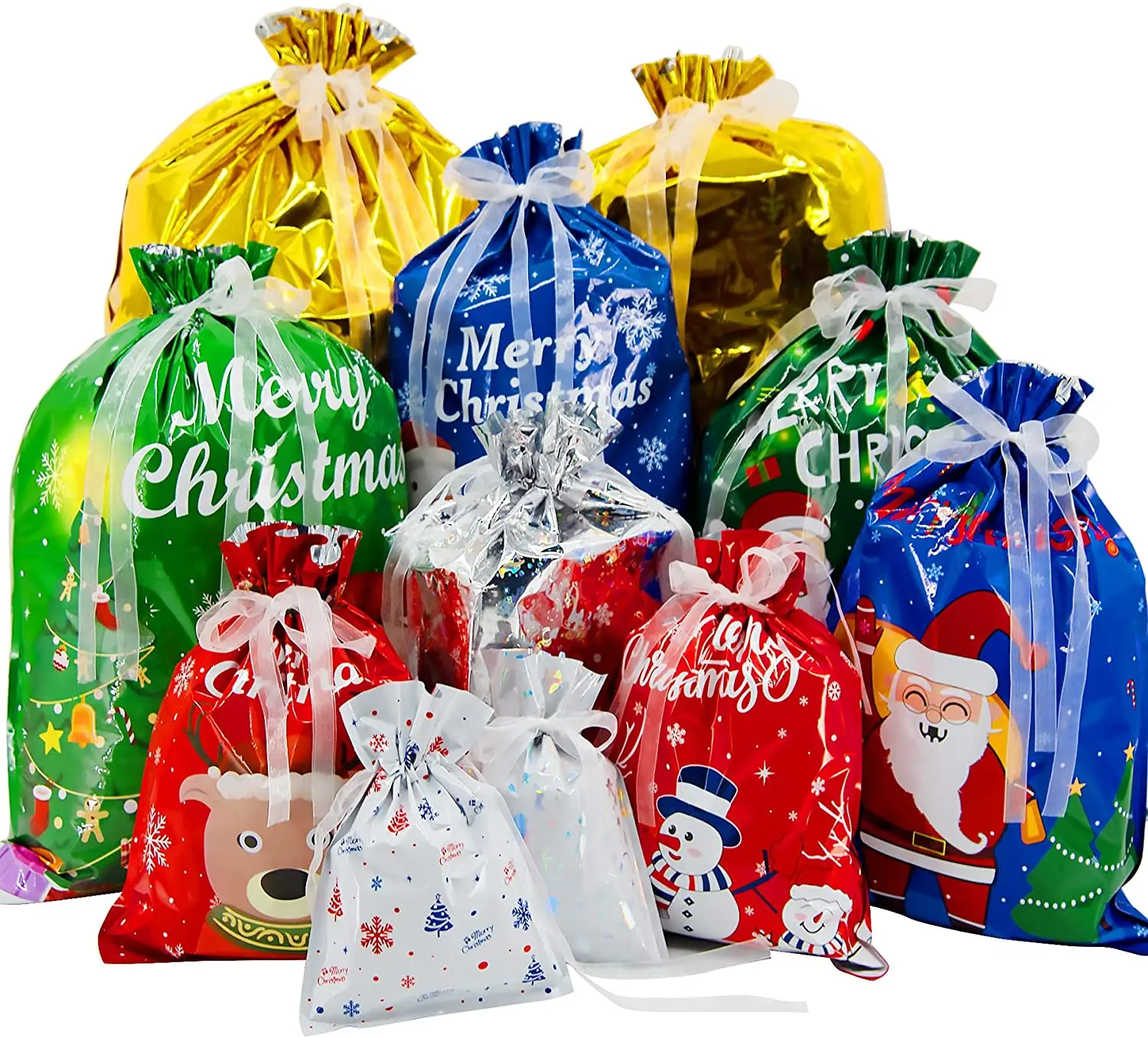 Christmas Drawstring Gift Bag Christmas Packaging Bag Christmas Gift 