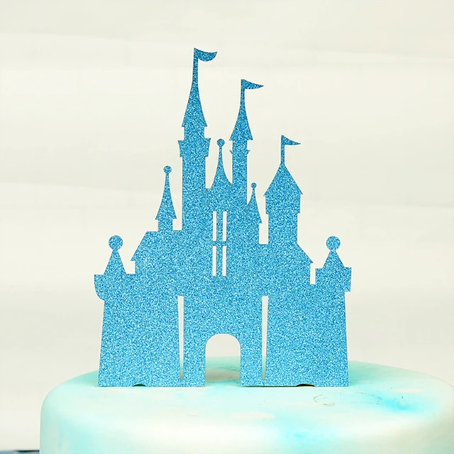 1pcs/Lot Frozen Elsa Anna Princess Cake Cupcake Toppers Cake Flag Girls Birthday Party Decoration Anniversaire Cake Supplies 1pc-Flag21