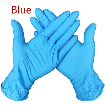 

1pc Blue Disposable Nitrile Glove Powder-Free Non-toxic