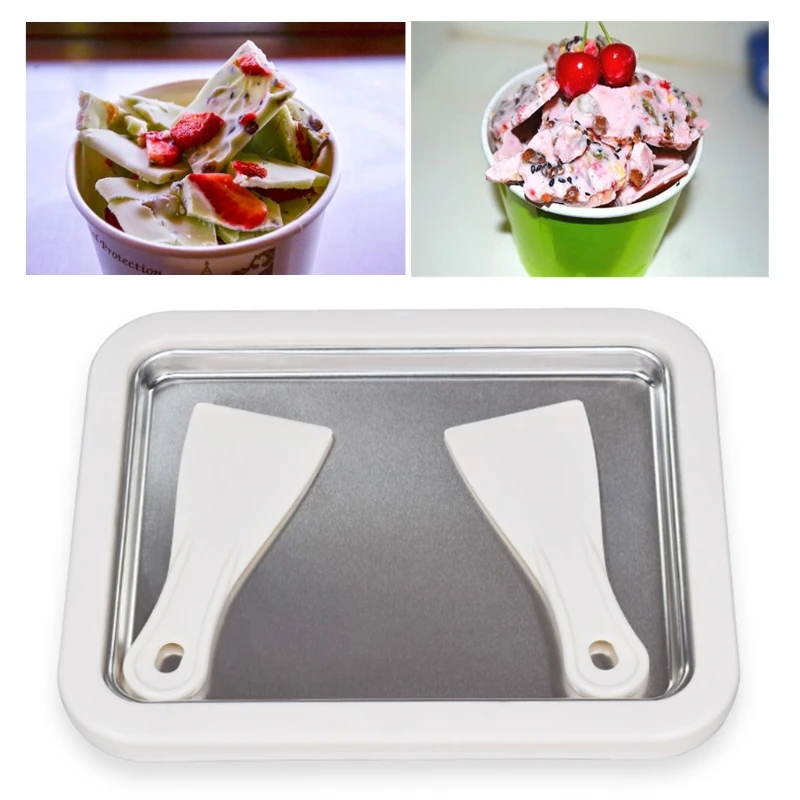 Instant Ice Cream Maker for W/ 2 Ice Cream Spades Ice Cream Machine for
