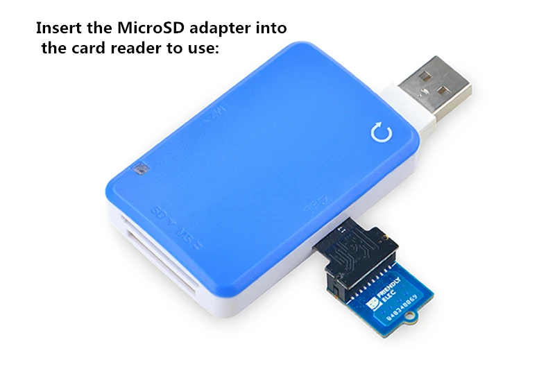 Для Nanopi K1 Plus макетная плата eMMC модуль для адаптера MicroSD|Интегральные схемы| |