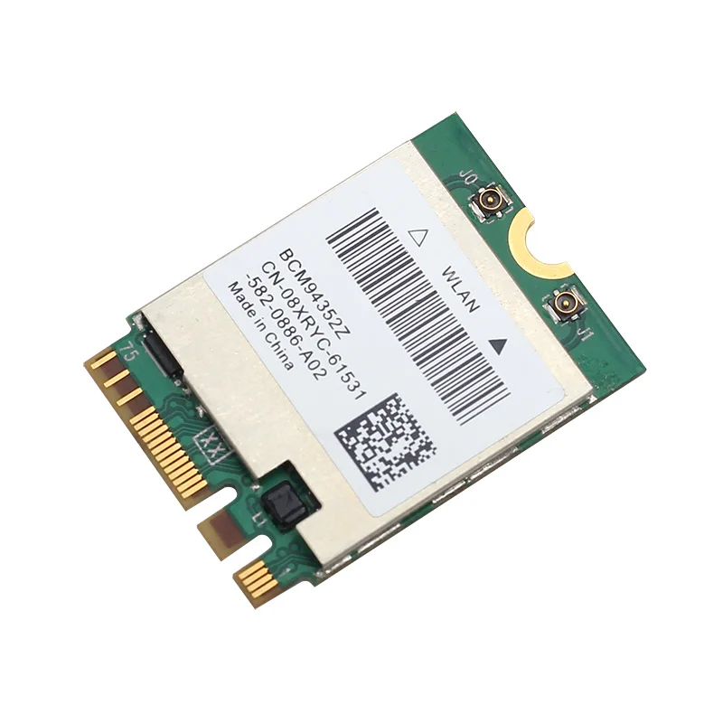 867 Мбит/с Беспроводная AC1200 BCM94352Z BT 4 0 802.11ac NGFF M.2 WiFi WLAN карта для окна ноутбука Mac