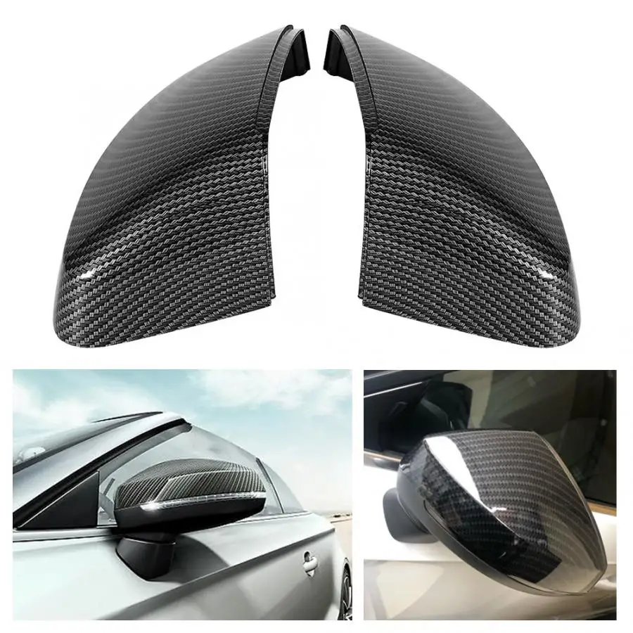 Carbon Fiber Rearview Mirror Covers Replacement Fits for Audi A3 S3 RS3 Modification Accessory Car accessories | Автомобили и