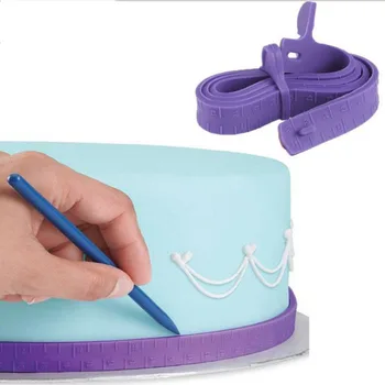 

Kitchen Baking Cake Mold Tool Silicone Material Cake Soft Ruler Scale Measurement Cake Band Pastry Cake Mold Bakeware Tool
